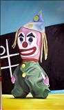 Test card F by Marc Heaton, Painting, Oil on Wood